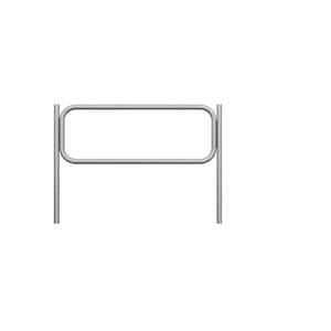  Bariera drogowa typ U-12a Olsztyński cynkowana ogniowo, (60,3-48,3 mm) - 2000x550x1100