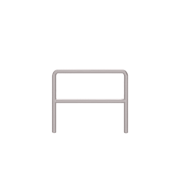 Barierka techniczna U12a – cynkowana odbojnica metalowa - wymiary 1200x1100 mm, do wbetonowania