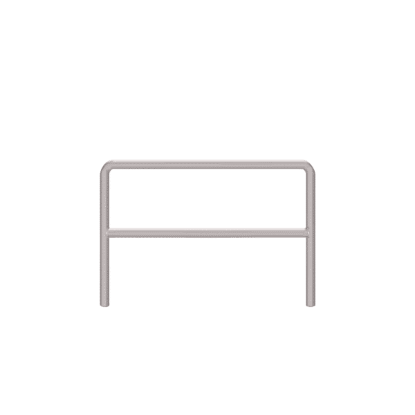Barierka techniczna U12a – cynkowana odbojnica metalowa - wymiary 1500x1100 mm, do wbetonowania