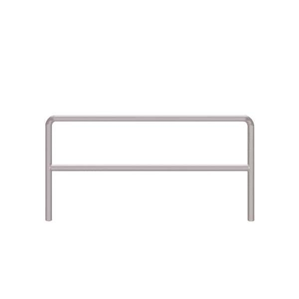 Barierka techniczna U12a – cynkowana odbojnica metalowa - wymiary 2000x1100 mm, do wbetonowania