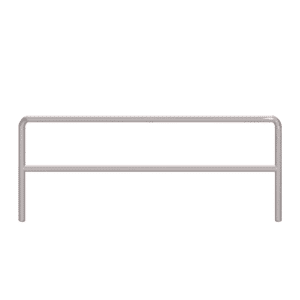 Barierka techniczna U12a – cynkowana odbojnica metalowa - wymiary 2500x1100 mm, do wbetonowania