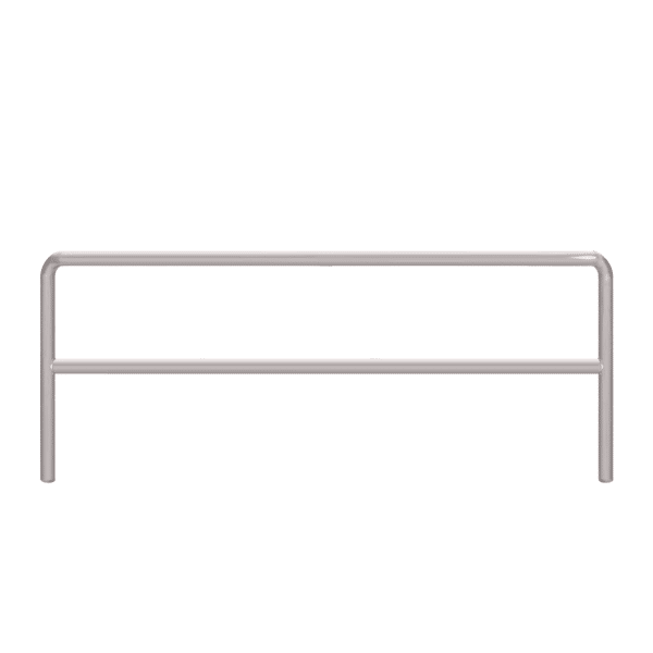 Barierka techniczna U12a – cynkowana odbojnica metalowa - wymiary 2500x1100 mm, do wbetonowania