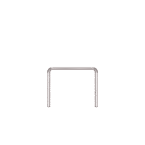 Odbojnica liniowa – cynkowana odbojnica metalowa - wymiary 1000x800 mm, do wbetonowania